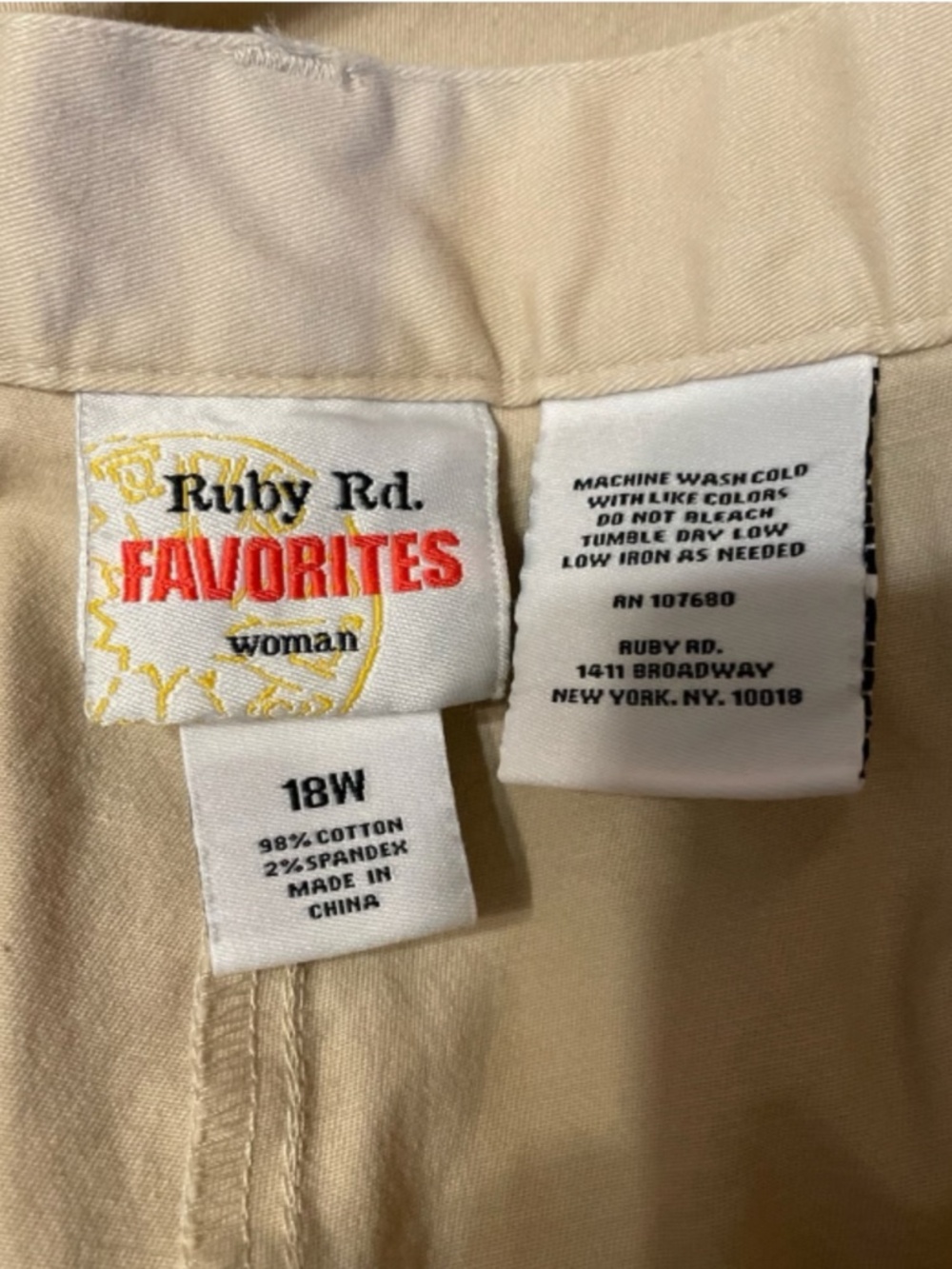 Ruby Rd. Pants - Picture 3 of 3
